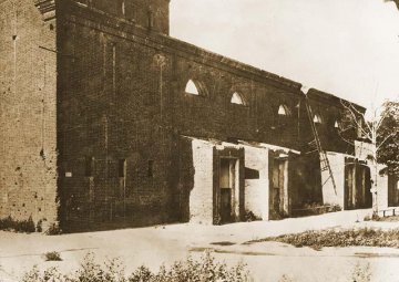 Северный фасад кинотеатра «Спартак», 1951 год